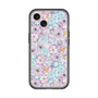 スリムプロテクションプレミアムケース with MagSafe［ 日比谷花壇 - HarmonyinBloom - パープル ］