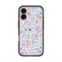 スリムプロテクションプレミアムケース with MagSafe［ 日比谷花壇 - HarmonyinBloom - パープル ］