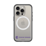スリムプロテクションプレミアムケース with MagSafe［ クリアソン新宿 - 横組みロゴ2 ］