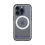 スリムプロテクションプレミアムケース with MagSafe［ クリアソン新宿 - 横組みロゴ2 ］