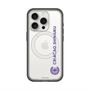 スリムプロテクションプレミアムケース with MagSafe［ クリアソン新宿 - 縦組ロゴ２ ］
