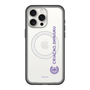 スリムプロテクションプレミアムケース with MagSafe［ クリアソン新宿 - 縦組ロゴ２ ］