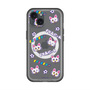 スリムプロテクションプレミアムケース with MagSafe［ クリアソン新宿 - くりあにゃん - 総柄 ］