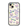スリムプロテクションプレミアムケース with MagSafe［ クリアソン新宿 - くりあにゃん - 総柄 ］
