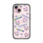 スリムプロテクションプレミアムケース with MagSafe［ クリアソン新宿 - くりあにゃん - 総柄 ］