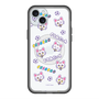 スリムプロテクションプレミアムケース with MagSafe［ クリアソン新宿 - くりあにゃん - 総柄 ］