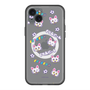 スリムプロテクションプレミアムケース with MagSafe［ クリアソン新宿 - くりあにゃん - 総柄 ］