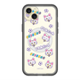 スリムプロテクションプレミアムケース with MagSafe［ クリアソン新宿 - くりあにゃん - 総柄 ］