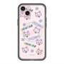 スリムプロテクションプレミアムケース with MagSafe［ クリアソン新宿 - くりあにゃん - 総柄 ］