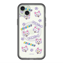 スリムプロテクションプレミアムケース with MagSafe［ クリアソン新宿 - くりあにゃん - 総柄 ］