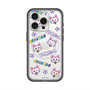 スリムプロテクションプレミアムケース with MagSafe［ クリアソン新宿 - くりあにゃん - 総柄 ］