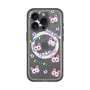 スリムプロテクションプレミアムケース with MagSafe［ クリアソン新宿 - くりあにゃん - 総柄 ］