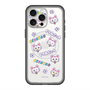 スリムプロテクションプレミアムケース with MagSafe［ クリアソン新宿 - くりあにゃん - 総柄 ］