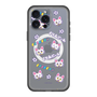 スリムプロテクションプレミアムケース with MagSafe［ クリアソン新宿 - くりあにゃん - 総柄 ］