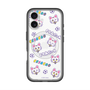 スリムプロテクションプレミアムケース with MagSafe［ クリアソン新宿 - くりあにゃん - 総柄 ］