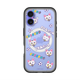 スリムプロテクションプレミアムケース with MagSafe［ クリアソン新宿 - くりあにゃん - 総柄 ］