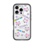 スリムプロテクションプレミアムケース with MagSafe［ クリアソン新宿 - くりあにゃん - 総柄 ］