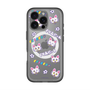 スリムプロテクションプレミアムケース with MagSafe［ クリアソン新宿 - くりあにゃん - 総柄 ］