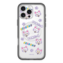 スリムプロテクションプレミアムケース with MagSafe［ クリアソン新宿 - くりあにゃん - 総柄 ］