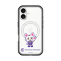 スリムプロテクションプレミアムケース with MagSafe［ クリアソン新宿 - くりあにゃん - ハイタッチ ］