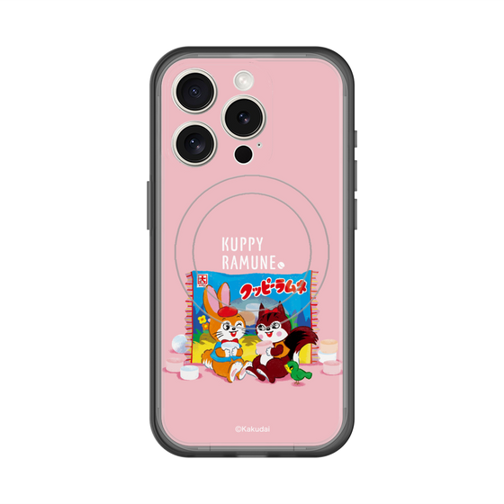 スリムプロテクションプレミアムケース with MagSafe［ クッピーラムネ -drawing2 ］