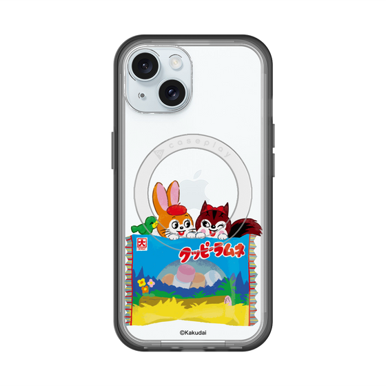 スリムプロテクションプレミアムケース with MagSafe［ クッピーラムネ -drawing3 ］