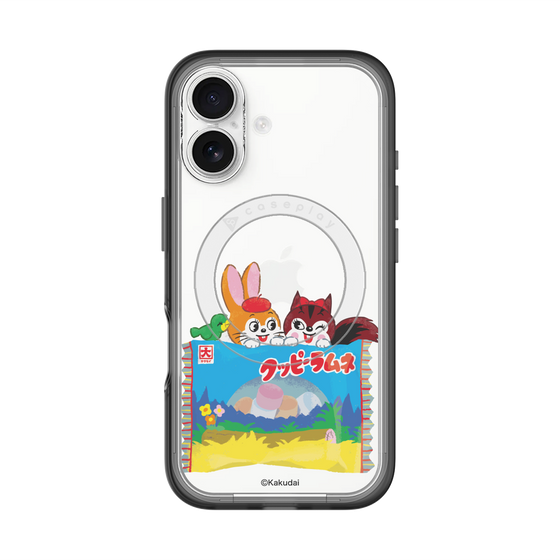 スリムプロテクションプレミアムケース with MagSafe［ クッピーラムネ -drawing3 ］