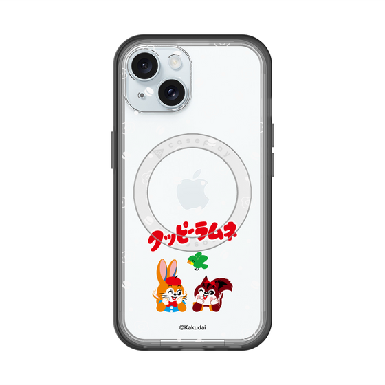 スリムプロテクションプレミアムケース with MagSafe［ クッピーラムネ - 寝ころぶ ］