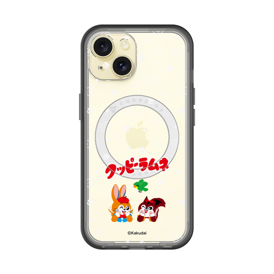 スリムプロテクションプレミアムケース with MagSafe［ クッピーラムネ - 寝ころぶ ］