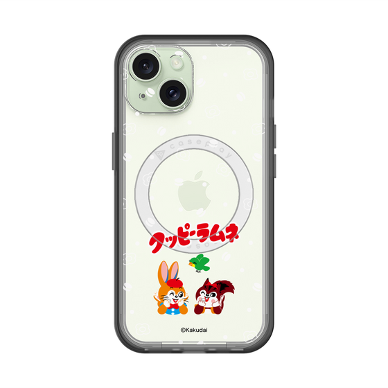 スリムプロテクションプレミアムケース with MagSafe［ クッピーラムネ - 寝ころぶ ］