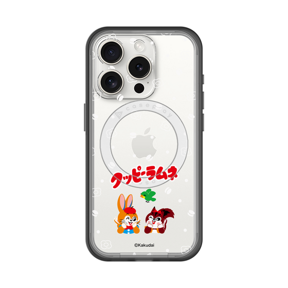 スリムプロテクションプレミアムケース with MagSafe［ クッピーラムネ - 寝ころぶ ］