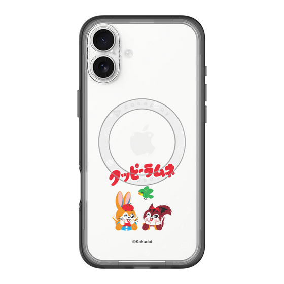 スリムプロテクションプレミアムケース with MagSafe［ クッピーラムネ - 寝ころぶ ］