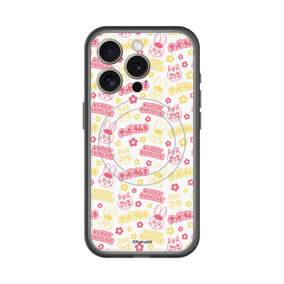 スリムプロテクションプレミアムケース with MagSafe［ クッピーラムネ - パターン2 ］