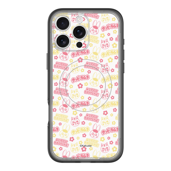 スリムプロテクションプレミアムケース with MagSafe［ クッピーラムネ - パターン2 ］