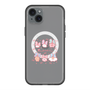 スリムプロテクションプレミアムケース with MagSafe［ もくもくちゃん - リボン ］