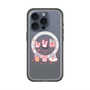 スリムプロテクションプレミアムケース with MagSafe［ もくもくちゃん - リボン ］