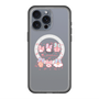 スリムプロテクションプレミアムケース with MagSafe［ もくもくちゃん - リボン ］