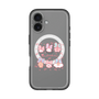 スリムプロテクションプレミアムケース with MagSafe［ もくもくちゃん - リボン ］