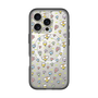 スリムプロテクションプレミアムケース with MagSafe［ もくもくちゃん - フラワー - お花畑 ］