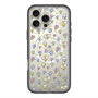 スリムプロテクションプレミアムケース with MagSafe［ もくもくちゃん - フラワー - お花畑 ］