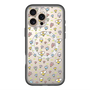 スリムプロテクションプレミアムケース with MagSafe［ もくもくちゃん - フラワー - お花畑 ］
