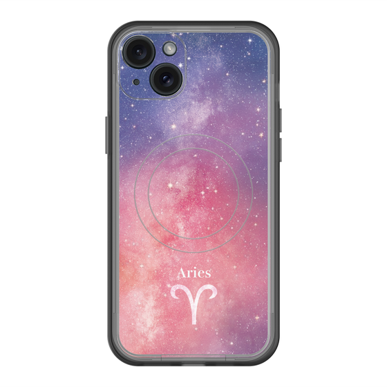 スリムプロテクションプレミアムケース with MagSafe［ STARRY SIGNS - オリジナル - Aries ］