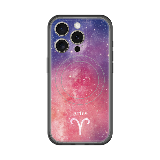 スリムプロテクションプレミアムケース with MagSafe［ STARRY SIGNS - オリジナル - Aries ］