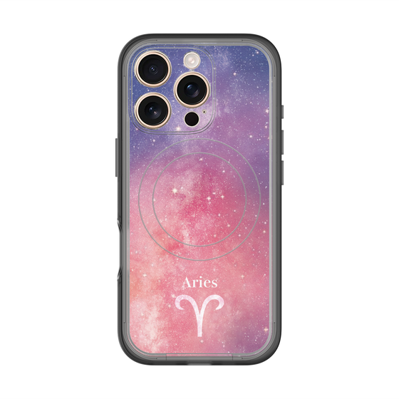スリムプロテクションプレミアムケース with MagSafe［ STARRY SIGNS - オリジナル - Aries ］