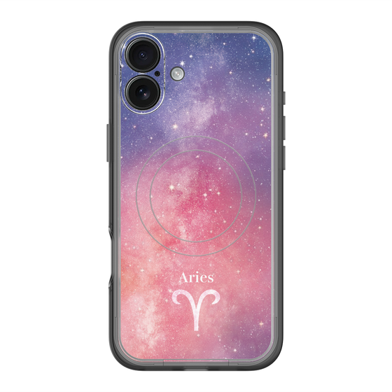 スリムプロテクションプレミアムケース with MagSafe［ STARRY SIGNS - オリジナル - Aries ］
