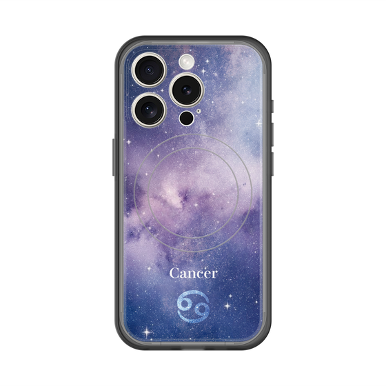 スリムプロテクションプレミアムケース with MagSafe［ STARRY SIGNS - オリジナル - Cancer ］