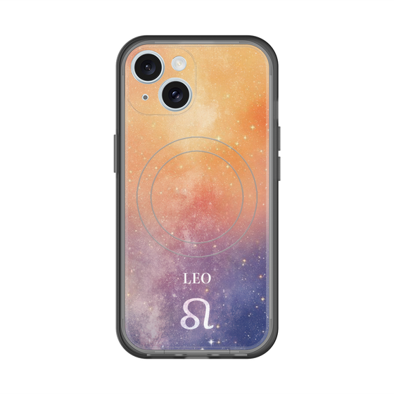 スリムプロテクションプレミアムケース with MagSafe［ STARRY SIGNS - オリジナル - Leo ］