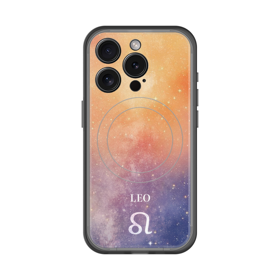 スリムプロテクションプレミアムケース with MagSafe［ STARRY SIGNS - オリジナル - Leo ］
