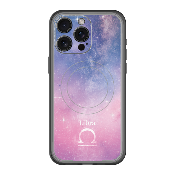 スリムプロテクションプレミアムケース with MagSafe［ STARRY SIGNS - オリジナル - Libra ］