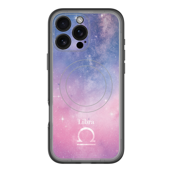 スリムプロテクションプレミアムケース with MagSafe［ STARRY SIGNS - オリジナル - Libra ］